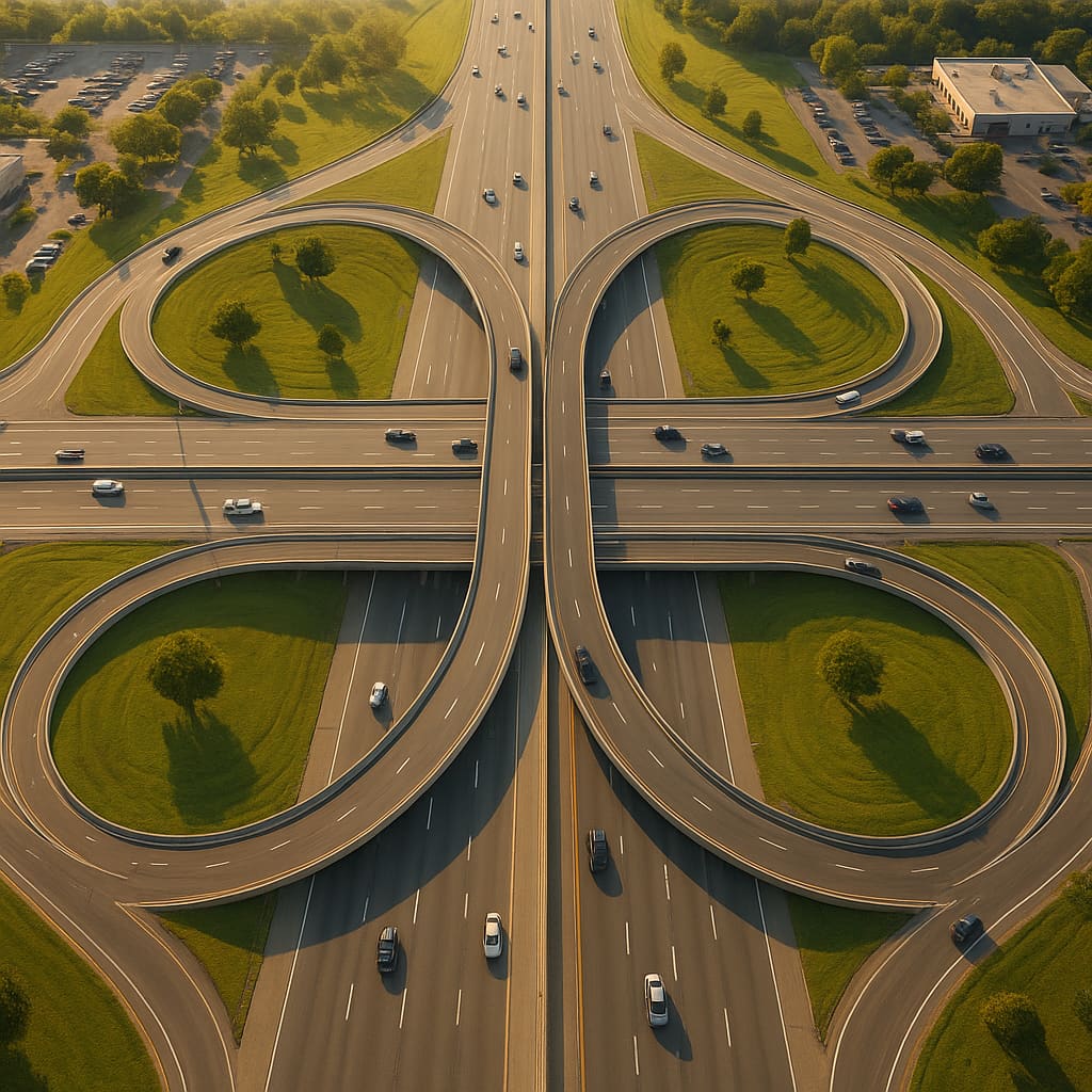 Highway interchange